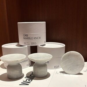NWT EQ3 Marble Wall Knobs